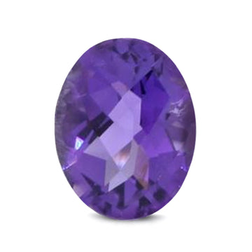 Oval Natural Amethyst Gemstones